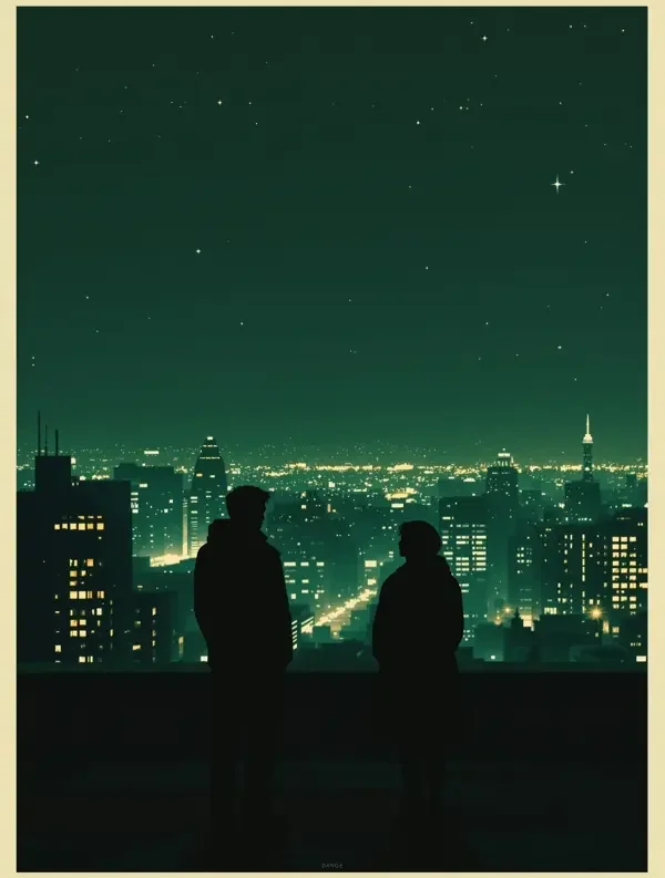城市夜话 海报封面