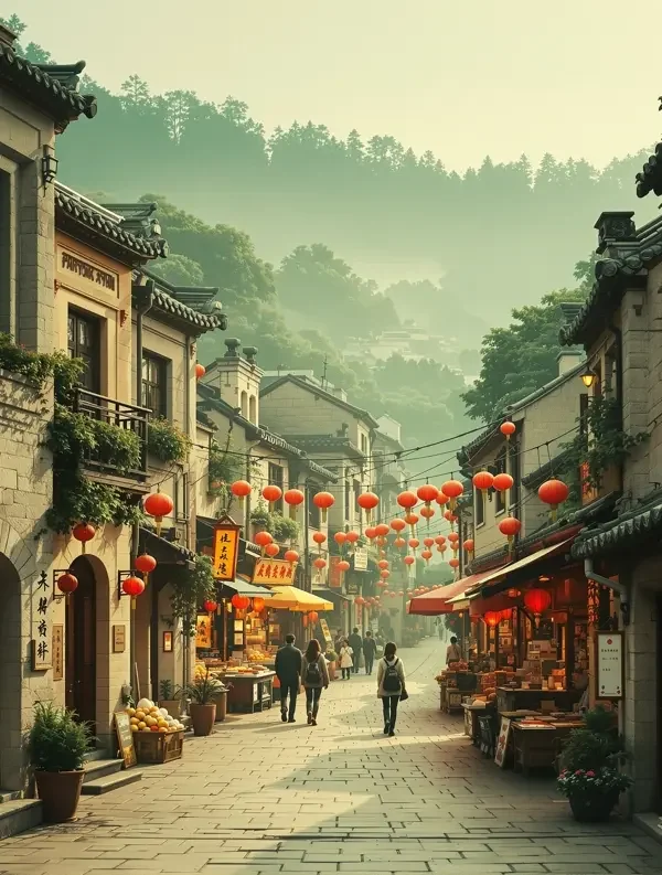 古镇寻味 海报封面
